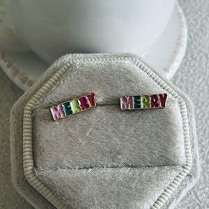 MERRY colorful stud earrings